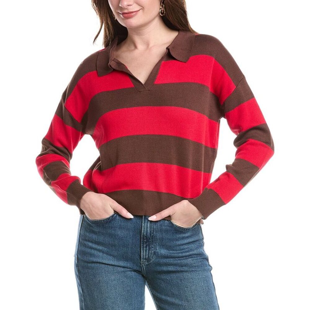 Madison Miles Womens  Sweater, Red